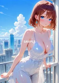 【美人美女】AIグラビア写真★都会の美少女❤︎【L版サイズ】