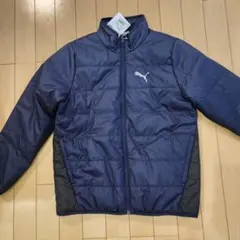 Puma ネイビー 中綿ジャケット フードなし 150サイズ