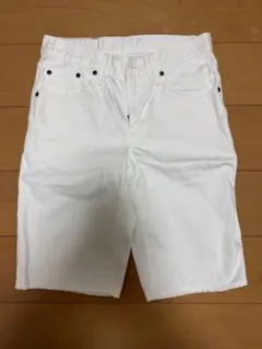 EDWIN ホワイトショートデニム