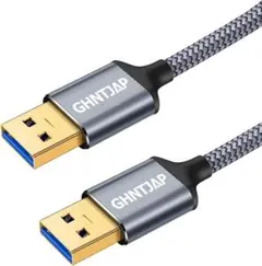 GHNTJAP USB 3.0 ケーブル 1M USB ケーブル オスオス a-