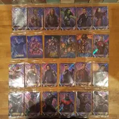 MARVEL アベンジャーズ トレーディングカードセット 24枚