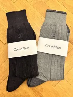 新品カルバンクライン メンズソックス2足SET