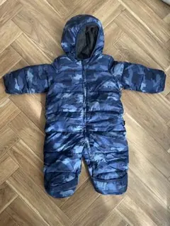 【美品】baby GAP 迷彩柄中綿コート ジャンプスーツ