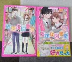 放課後図書室 1巻・2巻セット 野いちごジュニア文庫 長谷川さわ