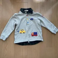 ホットビスケッツ★100  ミキハウス　トレーナー