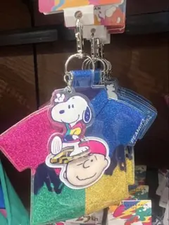 USJ 限定　25th スヌーピー チャーリーブラウン　キーホルダー