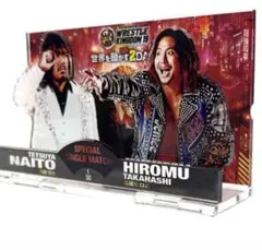 内藤哲也vs高橋ヒロムWRESTLE KINGDOM19対戦記念アクリルスタンド