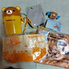 リラックマまとめ売り　San-X　小物入れ　ブランケット　ミニトートバッグ　レア