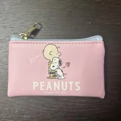 PEANUTS スヌーピー　フラットポーチ　チャーリーブラウン