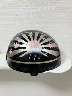 黒ピンク 富士日章 コルク半 ヘルメット - メルカリ