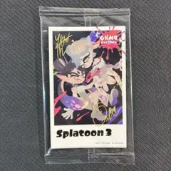 スプラトゥーン3 ブロマイド　限定　サイン入り　新品未開封