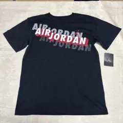 AIR JORDAN ロゴ Tシャツ 黒