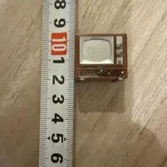 SP レトロテレビ ミニチュア フィギュア　ドールハウス