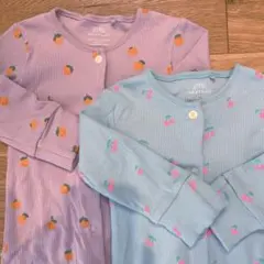 NEXT フルーツ柄ロンパース2点セット 3〜6ヶ月