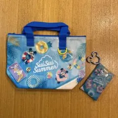 SuiSui Summer スーベニアランチケース　カラビナ付ケース　セット