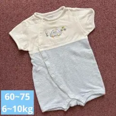 ファミリア 半袖 ロンパース 60~75cm
