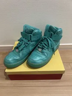 Nike Air Force 1 ハイカット　グリーン