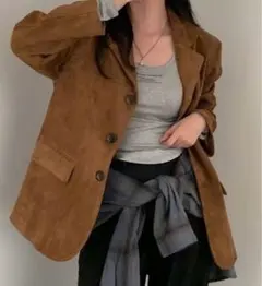 スエードジャケット