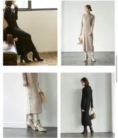 最終お値下げ★noble★美品ニットワンピース★