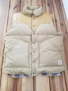 EDWIN　OVER WORKS FACTORY　ダウンベスト　S