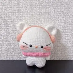 編み物 ぬいぐるみ ハンドメイド チャーム キーホルダー ストラップ あみぐるみ