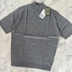 新品未使用】JOHN SMEDLEY半袖モックネックニット M - メルカリ