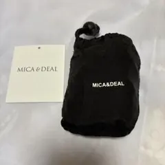 MICA&DEAL エコバッグ ブラック