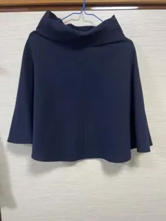 フレアスカート　紺色　ネイビー　無地　ゴム　Kobe lettuceのサムネイル