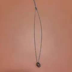 ダブルリングネックレス