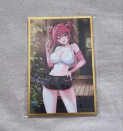 くじコレ 勝利の女神：NIKKE ~田舎で過ごす穏やかな夏休み~ミニ色紙 マスト