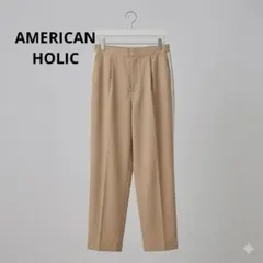 AMERICAN HOLIC パンツ サイドラインワイドパンツ レディースのサムネイル