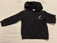 フード付きパーカー 100cm 黒