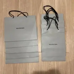 BALENCIAGA ショップ袋 グレー 10枚セット
