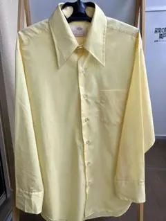 70sポリ混ヴィンテージドレスシャツ