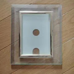 ガラス製ゴールドフォトフレーム