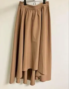 INGNIベージュ ロングスカート