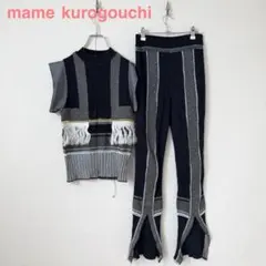 Mame Kurogouchi ニットベスト 18aw - メルカリ