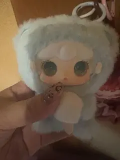 ヨーキー 水色