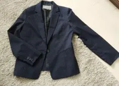 ネイビー テーラードジャケット