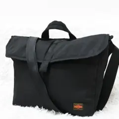 極美品 ポーター パーカー ショルダーバッグ 2way ブラック Lサイズ