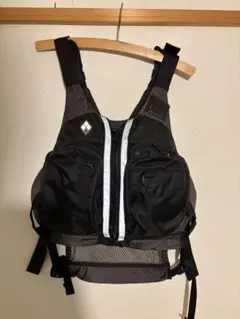 mont-bell フローティング アングラーベスト L/XL 黒/グレー
