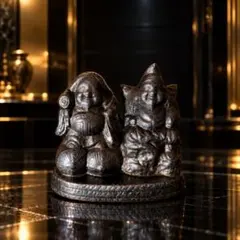 恵比寿大黒天 一体双神 巨財を呼び込む黒金の福神・商売繁盛・財運覚醒・強力金運