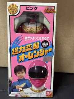 未使用品】BANDAI 超力変身オーレンジャー イエロー 当時物 - メルカリ