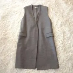 美品　エストネーション　ロングジレ　38のサムネイル