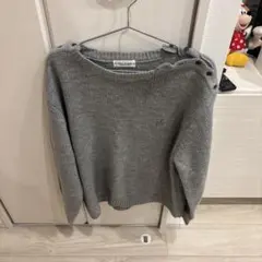 Tinajojun ニット グレー