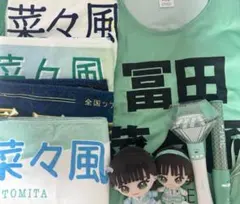 ノイミー冨田菜々風 グッズセット(ビブス ペンライト ぬいぐるみ
