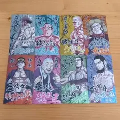 ゴールデンカムイ　喧嘩番付カードコレクション　杉元佐一　白石由竹　谷垣源次郎　他