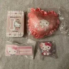 ハロー キティ 名札バッジ くるくるアククリ ガチャガチャ すらいどきゃん