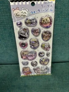 ちいかわ ウォーターインシール（MIX）モモンガ ラッコ カニ あのこ