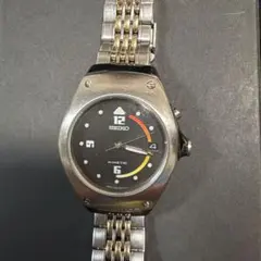 SEIKO Kinetic 腕時計 ブラック